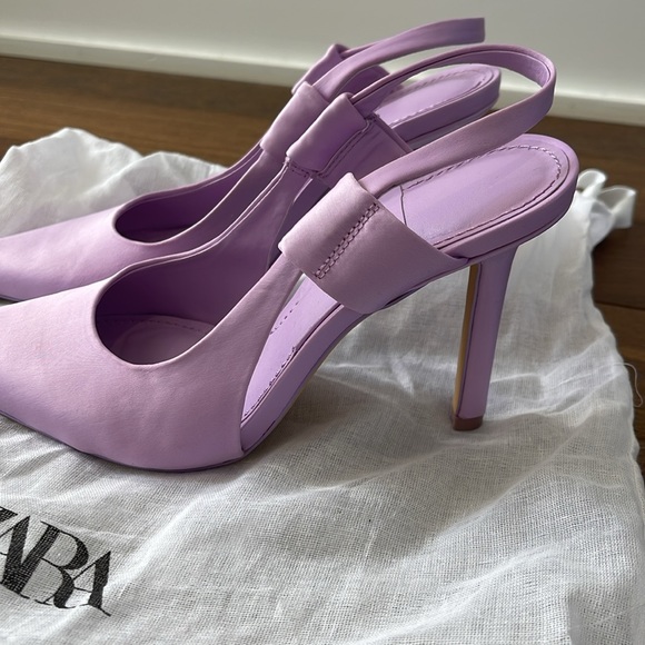 Zara Lilac heels - Picture 4 of 7